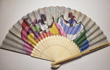 Load image into Gallery viewer, Custom Hand Fan - Welcome To Little Haiti
