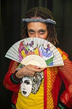 Load image into Gallery viewer, Custom Hand Fan - Welcome To Little Haiti
